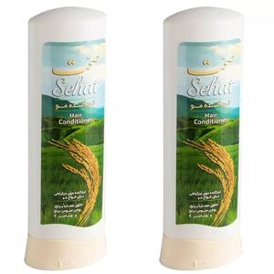 نرم کننده مو صحت مدل vitamin e حجم 300 میلی لیتر مجموعه 2 عددی